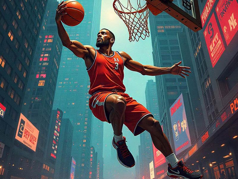 这走步真离谱啊！他甚至都不愿意拍一下球