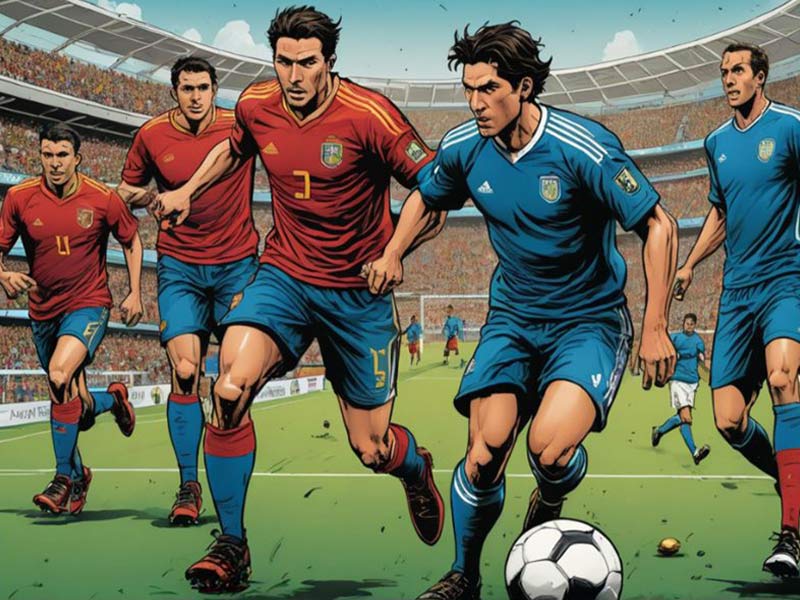 贺炜解说：今天是一个开心的日子，很长时间没打过这么富裕的仗了